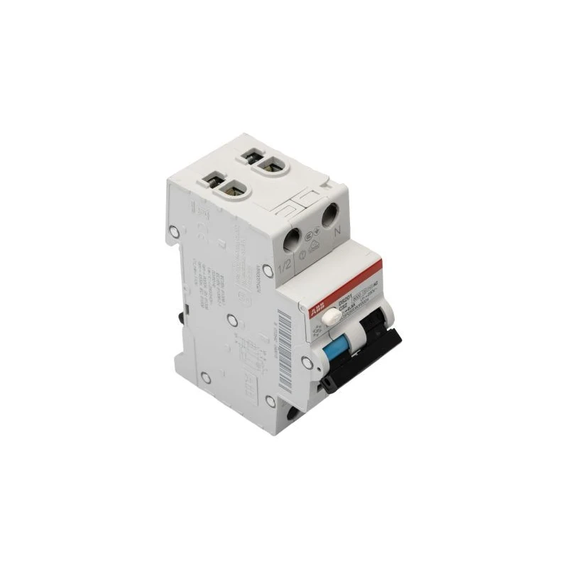 ABB Residual Current Circuit Breaker with Overload Protection 32A Current Rating 2-Pole 2CSR255080R3324 DS201 C32 AC300