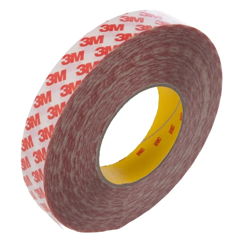3M Clear Double Sided Plastic Tape Polypropylene Backing 25mm x 50m GPT-020F 25X50 GPT -020F 25X50