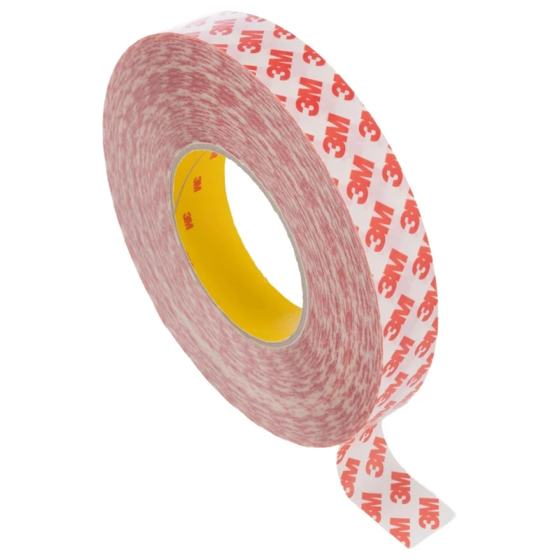 3M Clear Double Sided Plastic Tape Polypropylene Backing 25mm x 50m GPT-020F 25X50 GPT -020F 25X50