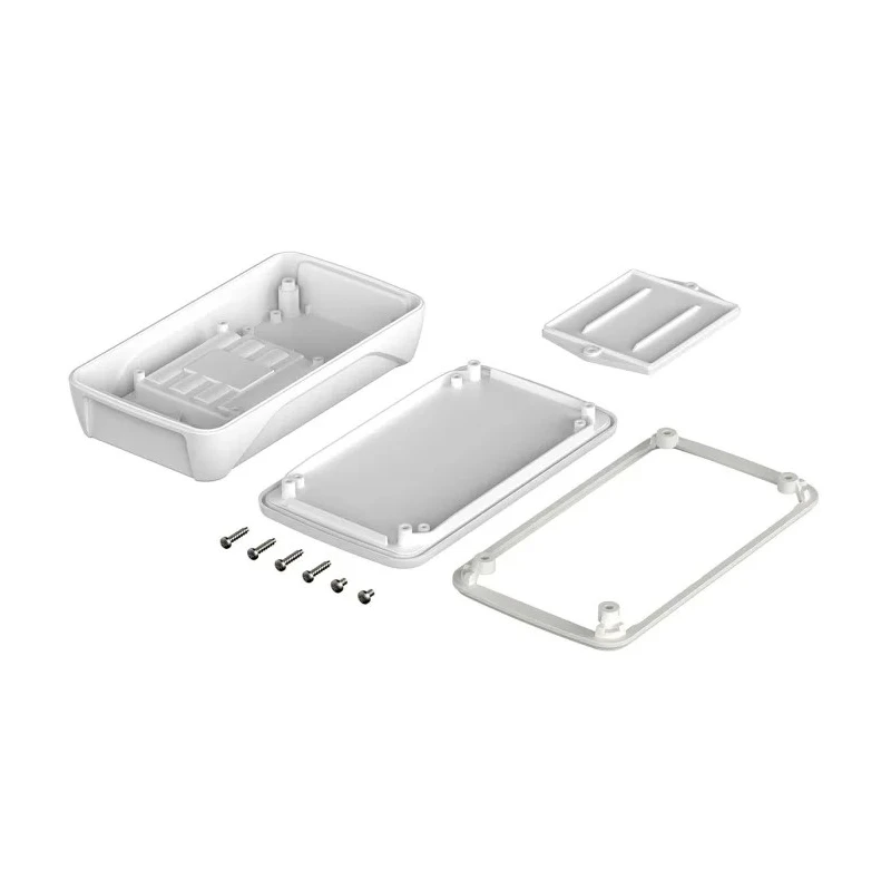 Bopla BoPad Series White ABS Handheld Enclosure Integral Battery Compartment IP65 165 mm x 90 mm 35170026.HMT1 BOP 700 BE4MN