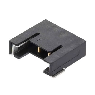 Molex Right Angle Surface PCB Header 4 Contacts 2 mm Pitch 1 Row Shrouded 2053380004