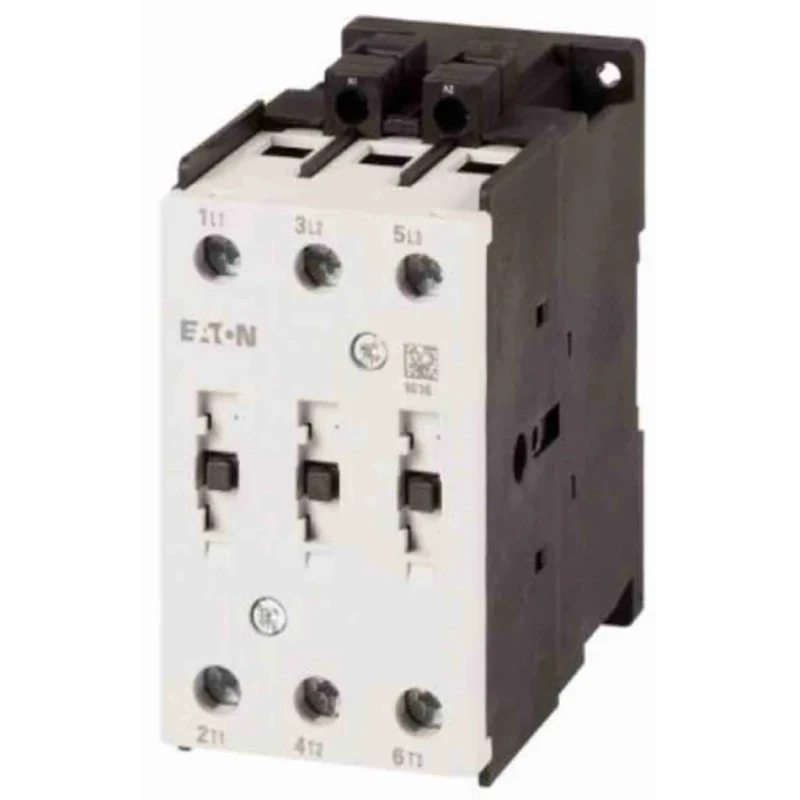 Eaton Motor Control Contactor 24V DC Coil, 3-Pole, 65 A, 30 kW, 690V, DIN Rail Mount DILMT7