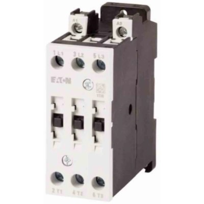 Eaton Contactor 3-Pole 25A 11kW 230V Motor Control Coil Voltage 240V AC DILMT7