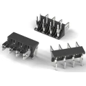 Wurth Elektronik WR-FAST Series Shrouded Right Angle Through Hole PCB Header, 6 Contacts, 7.62 mm Pitch 638307122006