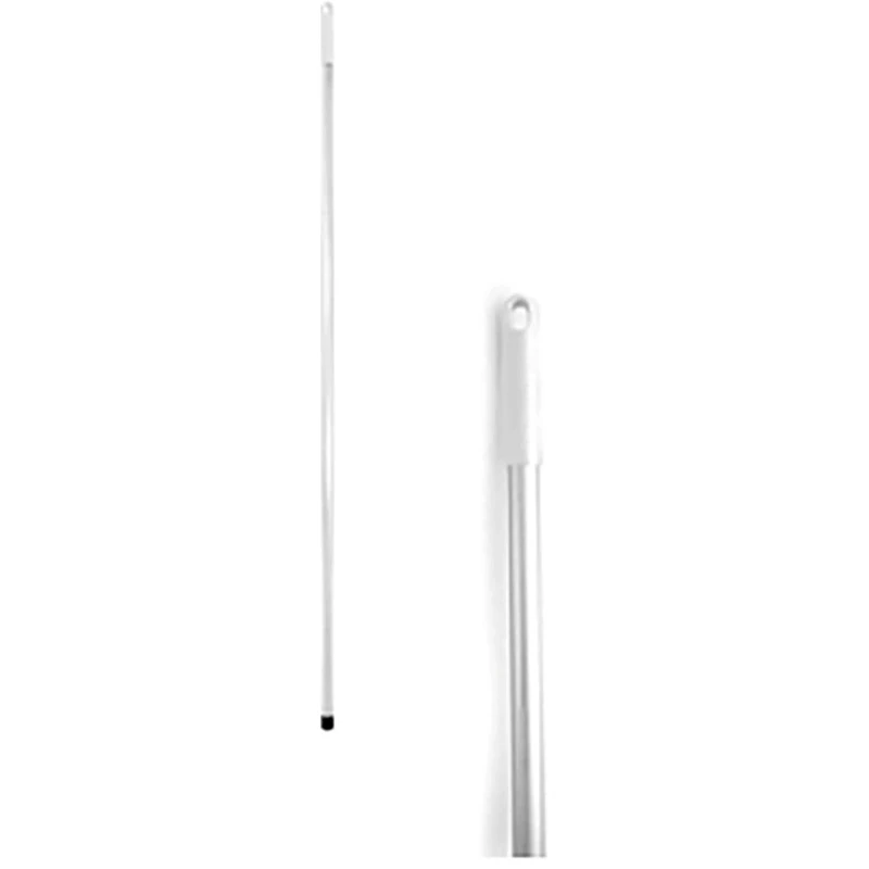 RS PRO White Aluminium Mop Handle 1.4 m with Screw Fitting for RS PRO Mop & Brush Heads 201-9578