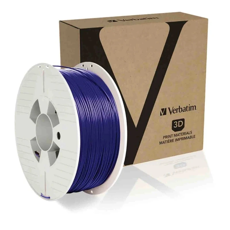 Verbatim 1.75 mm Blue PET-G 3D Printer Filament 1 kg 55055