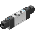Festo Solenoid Valve 5/3 Closed Electric Manifold Mount Die Cast Aluminium Body 24V VUVS-L25-P53C-MD-G14-F8-1B2