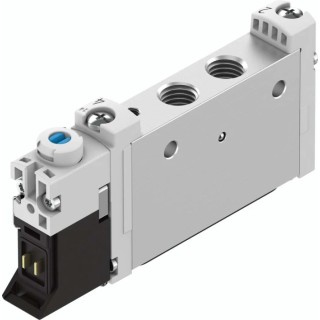 Festo Pneumatic Solenoid Valve 5/2 Monostable Electric 7 mm Port Size 24V VUVG-L10-M52-RT-M7-1P3
