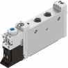 Festo Pneumatic Solenoid Valve 5/2 Monostable Electric 7 mm Port Size 24V VUVG-L10-M52-RT-M7-1P3