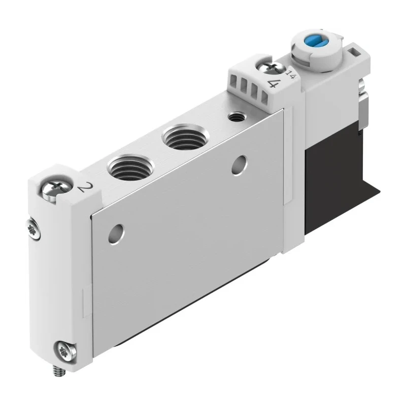 Festo Pneumatic Solenoid Valve 5/2 Monostable Electric 7 mm Port Size 24V VUVG-L10-M52-RT-M7-1P3