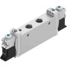 Festo Solenoid Valve 5/3 Closed Electric G 1/8, Aluminium Alloy Body, 24V 0.7W, 650 L/min Flow VUVG-L14-P53C-T-G18-1P3