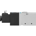 Festo 3/2 Closed Monostable Electric Pneumatic Solenoid Valve G 1/8, 24V, 2.6W, Aluminium Body VUVS-L20-M32C-MD-G18-F7-1C1