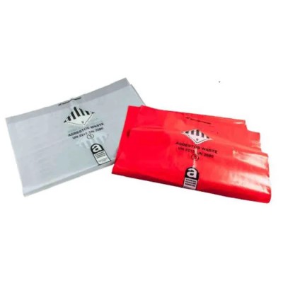 RS PRO Natural Polythene Bin Bag 60L Capacity 100 Per Pack NA2436A