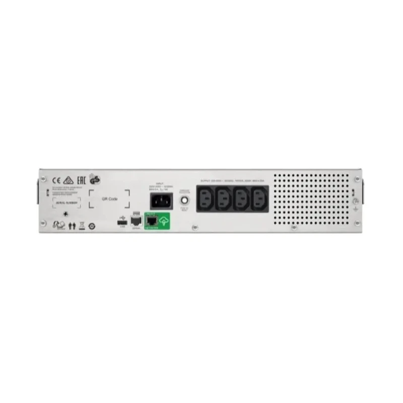 APC Smart-UPS Uninterruptible Power Supply 230V Input, 1500 VA, 900W Rack 2U, 4 Outlets SMC1500I-2UC