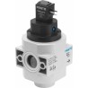 Festo Piloted Pneumatic Manual Control Valve HEE Series, G 3/8, Aluminium Body, 3/2 Closed Monostable, 16 Bar HEE-D-MAXI-24