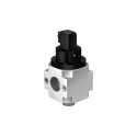 Festo Piloted Pneumatic Manual Control Valve HEE Series, G 3/8, Aluminium Body, 3/2 Closed Monostable, 16 Bar HEE-D-MAXI-24