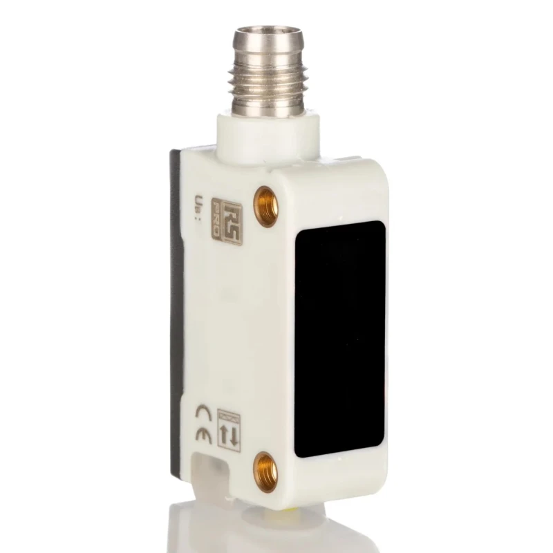 RS PRO Photoelectric Sensor Diffuse Reflection Block Sensor 1 m Detection Range PNP NO/NC Output, IP67 IP67