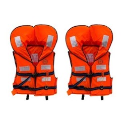 Buy Robustt Life Jacket Polyester Fabric with EPE Foam(2 piece)