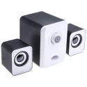 RS PRO 11W 2.1 PC Speaker Set 90 to 18 KHz Frequency Response USB Powered 3.5mm Jack 201-3518