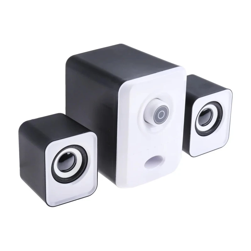 RS PRO 11W 2.1 PC Speaker Set 90 to 18 KHz Frequency Response USB Powered 3.5mm Jack 201-3518