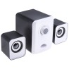 RS PRO 11W 2.1 PC Speaker Set 90 to 18 KHz Frequency Response USB Powered 3.5mm Jack 201-3518