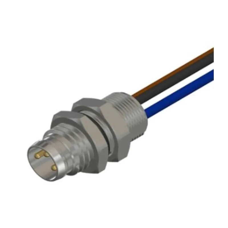 RS PRO Circular Connector Adapter M12 to RJ54 3 Male 1 Contact 3A 60V IP67 201-7168