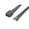 Molex 8 Way Male Micro-Fit 3.0 to 8 Way Male Unterminated Wire to Board Cable 150 mm 2147581081