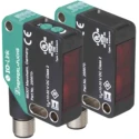 Pepperl + Fuchs Through Beam Photoelectric Sensor Block Style 40 m Detection NPN/PNP Output IP69K OBE40M-R200-S2EP-IO-V1-L