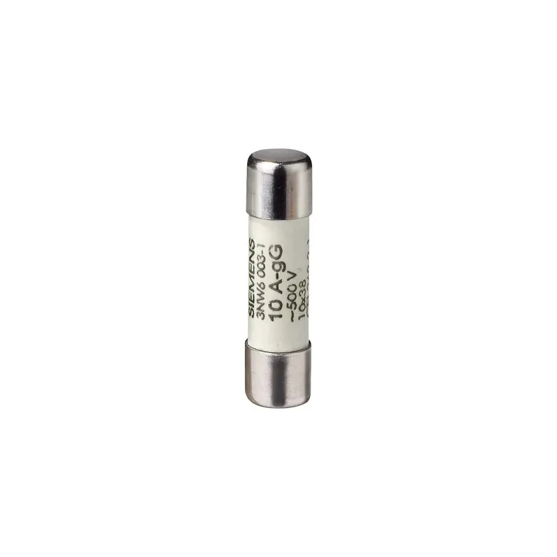 Siemens 6A gG Cartridge Fuse 10 x 38 mm, 600V SENTRON Series 3NW6001-1