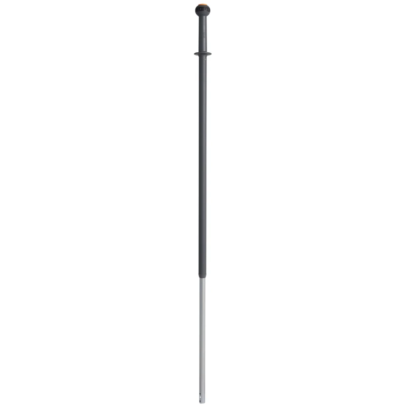 Vikan Grey Aluminium Telescopic Mop Handle 1.24 m Diameter 29 mm for Use with Vikan Mop Frame 296218