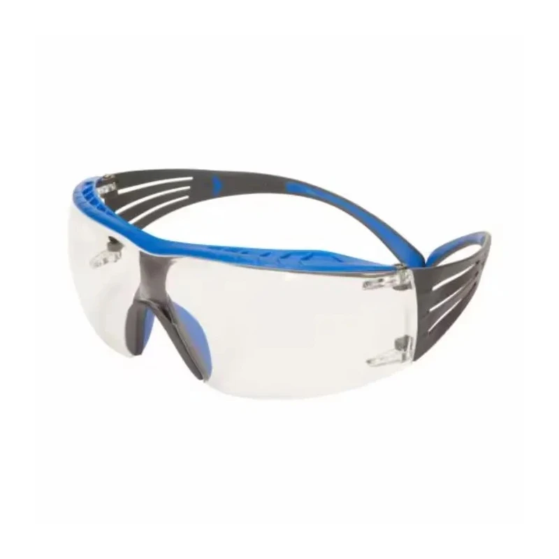 3M SecureFit Over Specs Safety Glasses Polycarbonate Lens Anti-Scratch Anti-Fog Coating SF401XSGAF-BLU