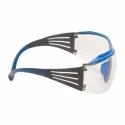 3M SecureFit Over Specs Safety Glasses Polycarbonate Lens Anti-Scratch Anti-Fog Coating SF401XSGAF-BLU