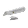 Stanley Safety Knife with Straight Retractable Blade 60 mm Utility Knife 2-10-199