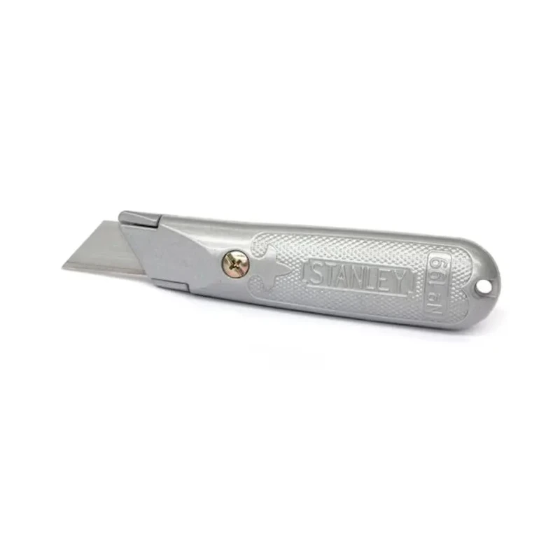 Stanley Safety Knife with Straight Retractable Blade 60 mm Utility Knife 2-10-199