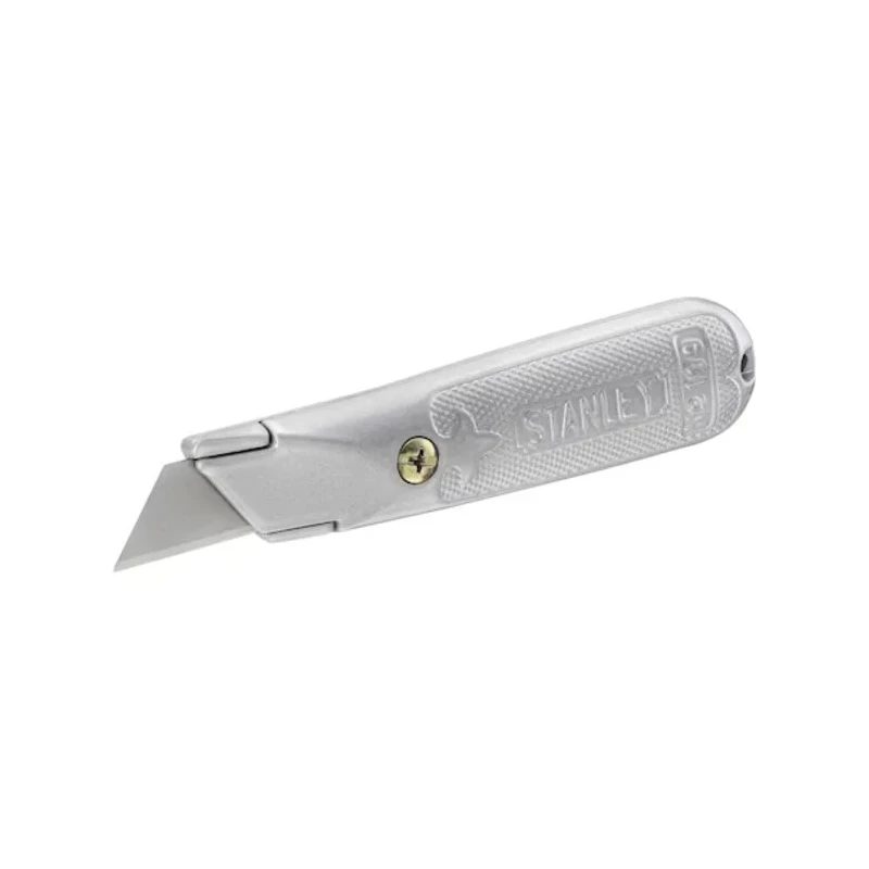 Stanley Safety Knife with Straight Retractable Blade 60 mm Utility Knife 2-10-199