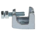 RS PRO Beam Clamp M10 Steel, 10mm Hole Diameter, 18mm Maximum Flange Thickness, Maximum Load 60kg 203-7638