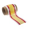 TE Connectivity RPS Cable Marker Yellow Polyolefin Heat-Shrinkable Tubing, 1.17mm to 2.66mm Cable Diameter RPS-22-18/2.0-4