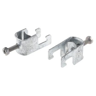 RS PRO Steel Pipe Clamp 203-7335, Steel Material, Made in Germany
