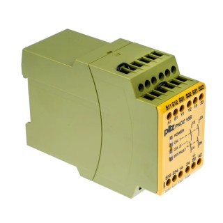 Pilz PNOZ 16S Safety Relay 2 Safety Contacts 1 Auxiliary Contact 110V AC/DC 24V AC/DC DIN Rail Mount 774073