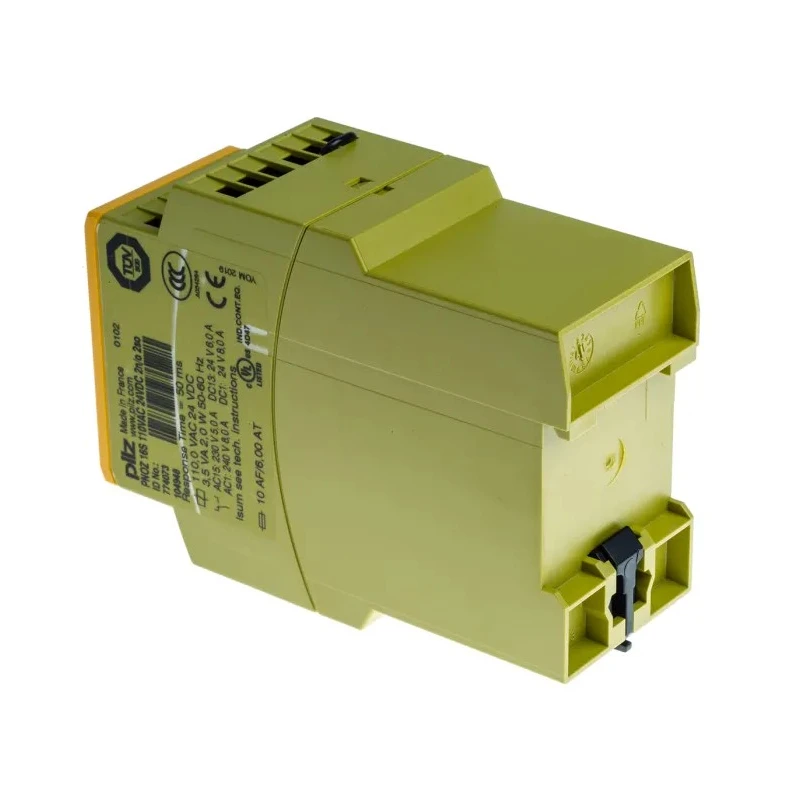 Pilz PNOZ 16S Safety Relay 2 Safety Contacts 1 Auxiliary Contact 110V AC/DC 24V AC/DC DIN Rail Mount 774073