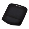 Fellowes Black Fluoropolymer Mouse Pad & Wrist Rest 25.4 mm Height 238.1 mm Length 184.2 mm Width 9252003