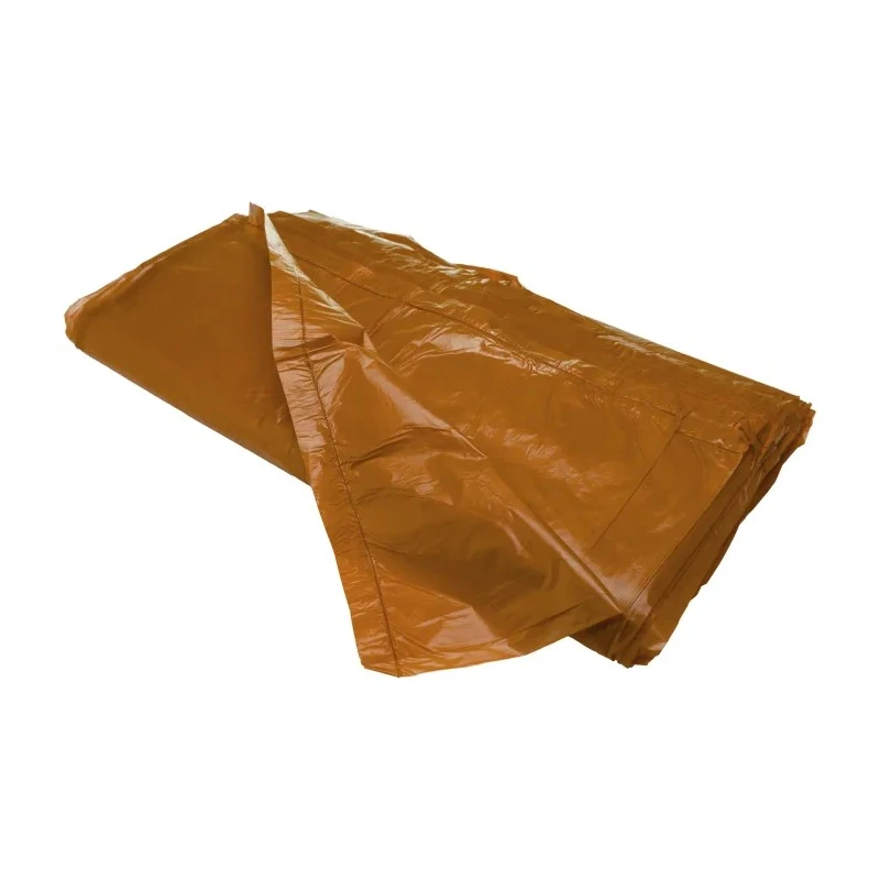 RS PRO Orange Polythene Bin Bag 80L Capacity 200 Per Pack ORUN8/39