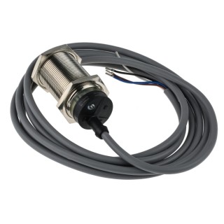 RS PRO Diffuse Reflection Photoelectric Sensor Barrel Sensor 1 m Detection Range NPN NO/NC Output IP67 Rated IP67