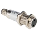 RS PRO Diffuse Reflection Photoelectric Sensor Barrel Sensor 0.4 m PNP NO/NC M12 Connector IP67 IP67