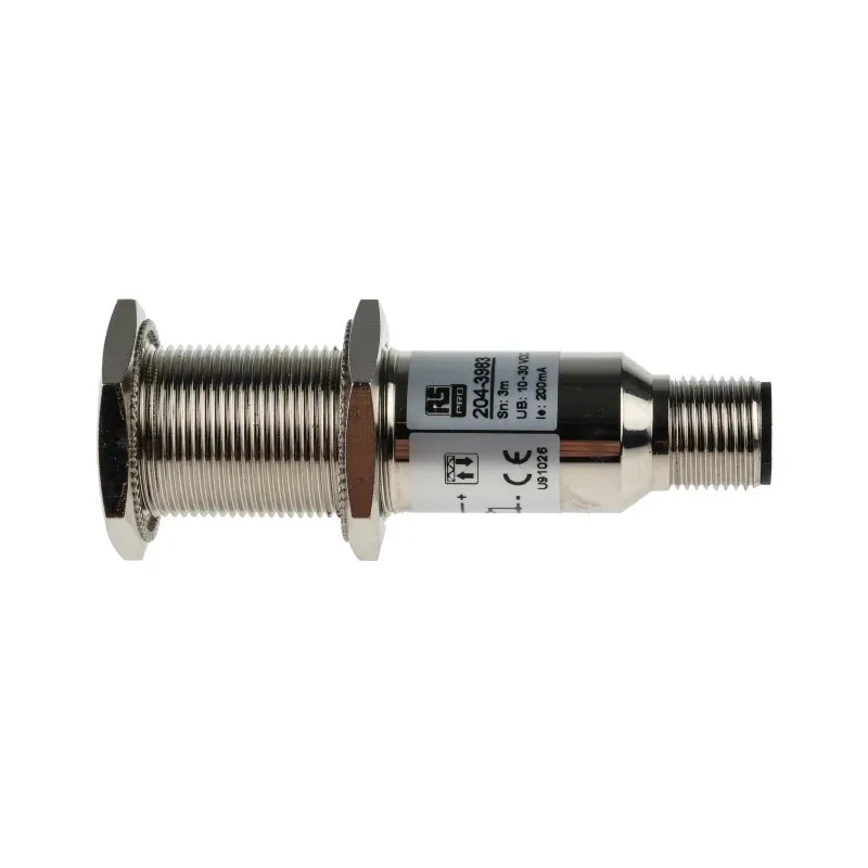 Telemecanique Sensors RS PRO Retroreflective Photoelectric Sensor, Barrel Style, 3 m Detection Range, PNP NO 204-3983