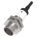 RS PRO Through Beam Photoelectric Sensor Barrel Sensor 10 m Detection Range NPN NO/NC Output M18 Thread IP67 Protection IP67