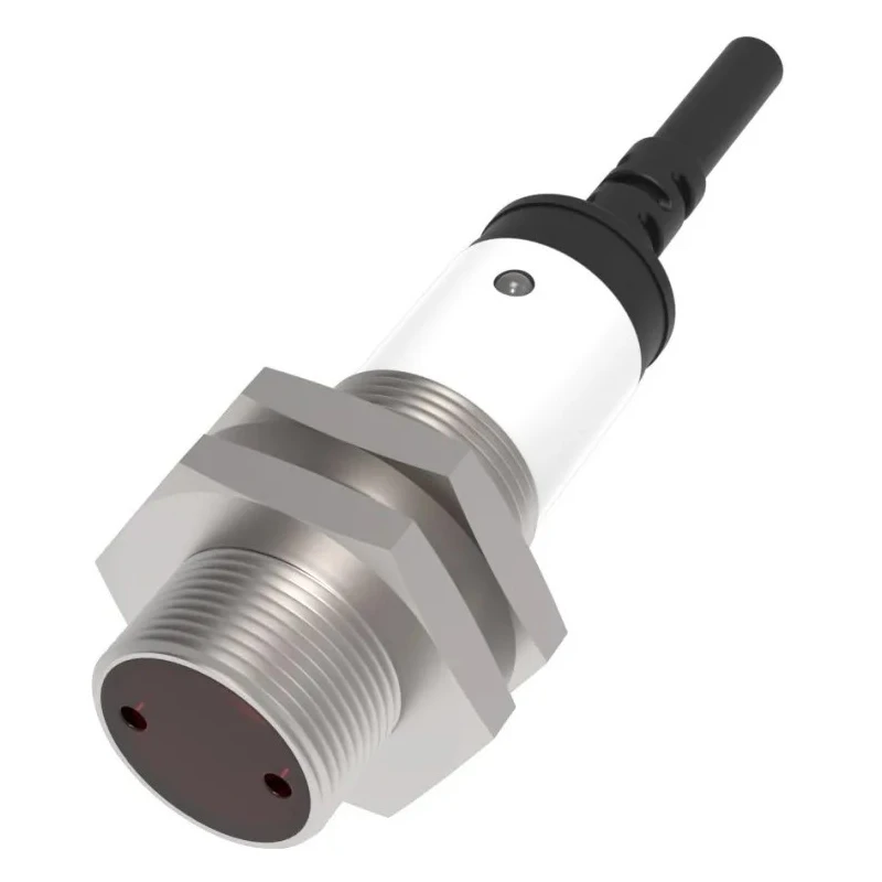 RS PRO Through Beam Photoelectric Sensor Barrel Sensor 10 m Detection Range NPN NO/NC Output M18 Thread IP67 Protection IP67