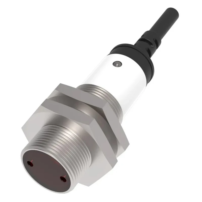 RS PRO Through Beam Photoelectric Sensor Barrel Style 20 m Detection Range PNP NO/NC Output IP67 M18 Thread SIP67
