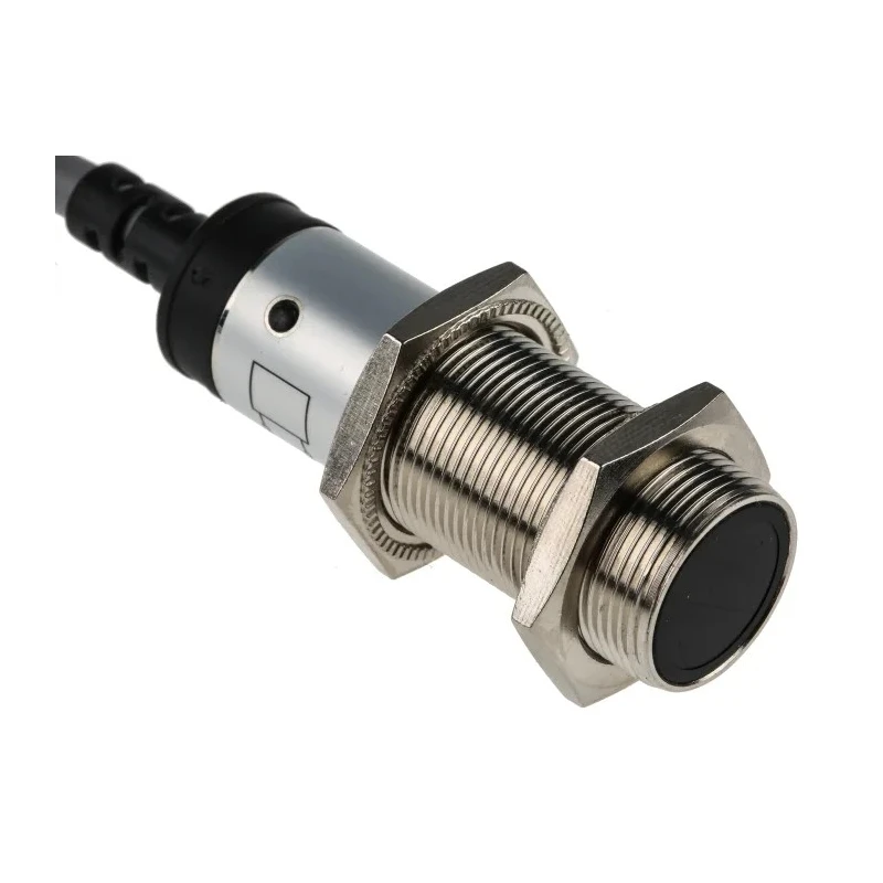 RS PRO Through Beam Photoelectric Sensor Barrel Sensor 10 m Detection Range NPN NO/NC Output M18 Thread IP67 Protection IP67