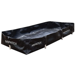 Buy Mipatex 350 GSM Azolla Bed 6ft x 4ft - Black Sturdy Bed